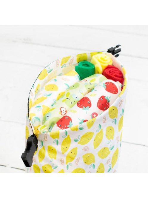 Vízhatlan pelenkatároló táska Cute Fruit