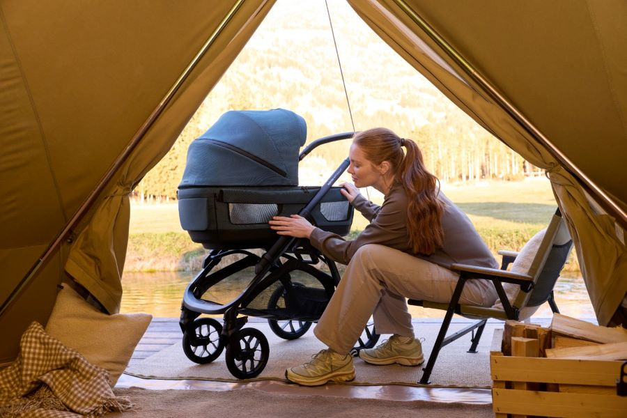 Új Inglesina Aptica XT Darwin Recline Evo 4in1 Taiga Green multifunkciós babakocsi
