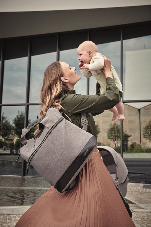 Inglesina Aptica Back bag táska/hátizsák - Silk Grey