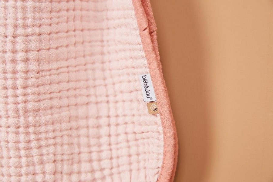 Előke 2 db Bébé-Jou Pure Cotton Pink