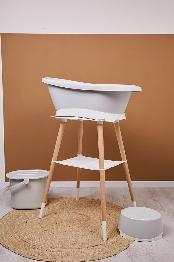 Fürdétö szett Bébé-jou Sense 7 részes Light Grey