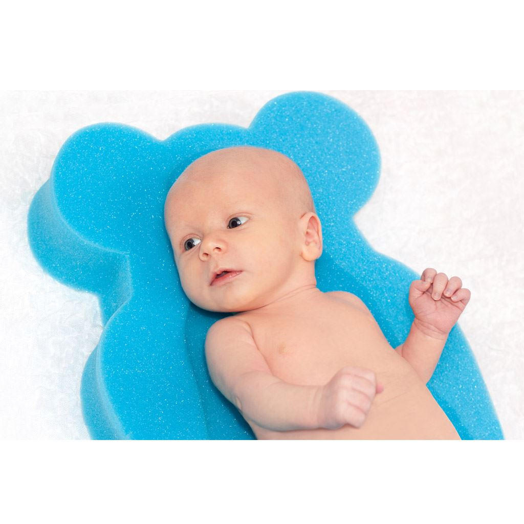 Hab alátét maxi New Baby BASIC medve zöld