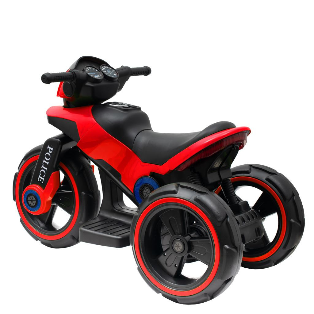 Gyermek elektromos motor Baby Mix POLICE piros