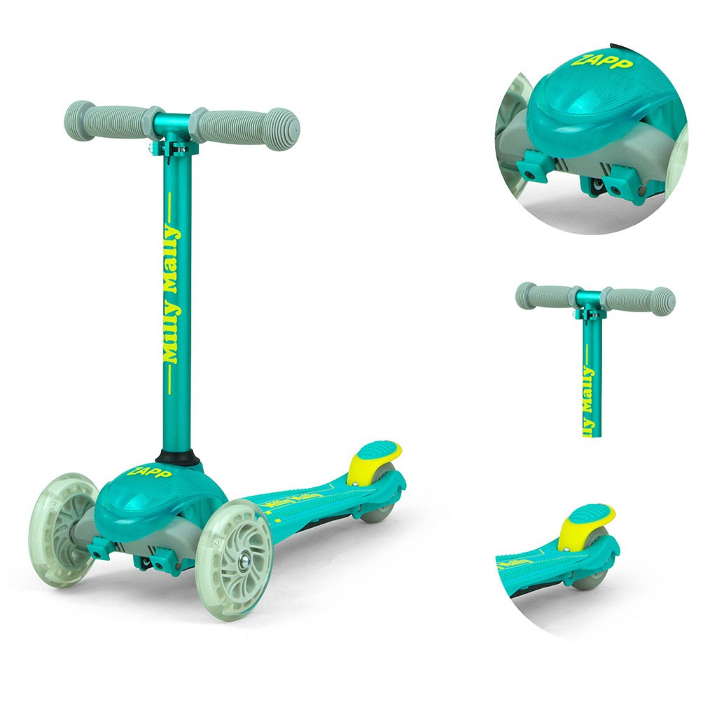 Gyerek roller Milly Mally Scooter Zapp mint Gyerek roller Milly Mally Scooter Zapp mint