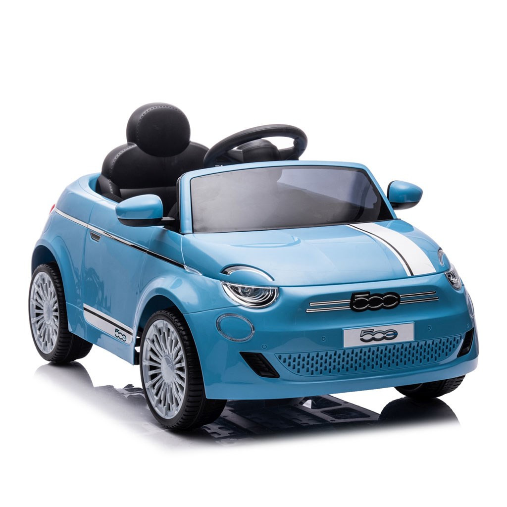 Elektromos autó Milly Mally Fiat 500e kék