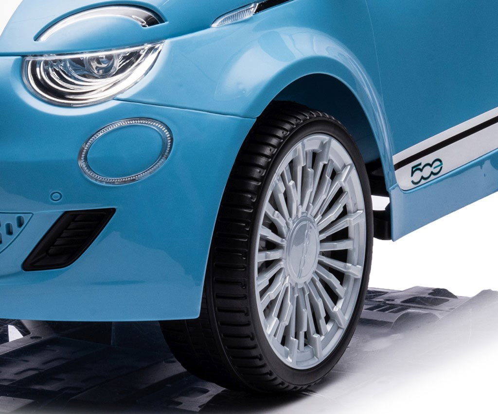 Elektromos autó Milly Mally Fiat 500e kék