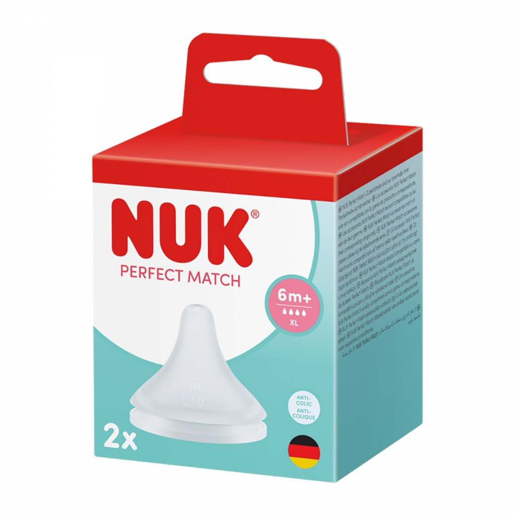 Cumi Perfect Match Nuk XL (6+) 2 db