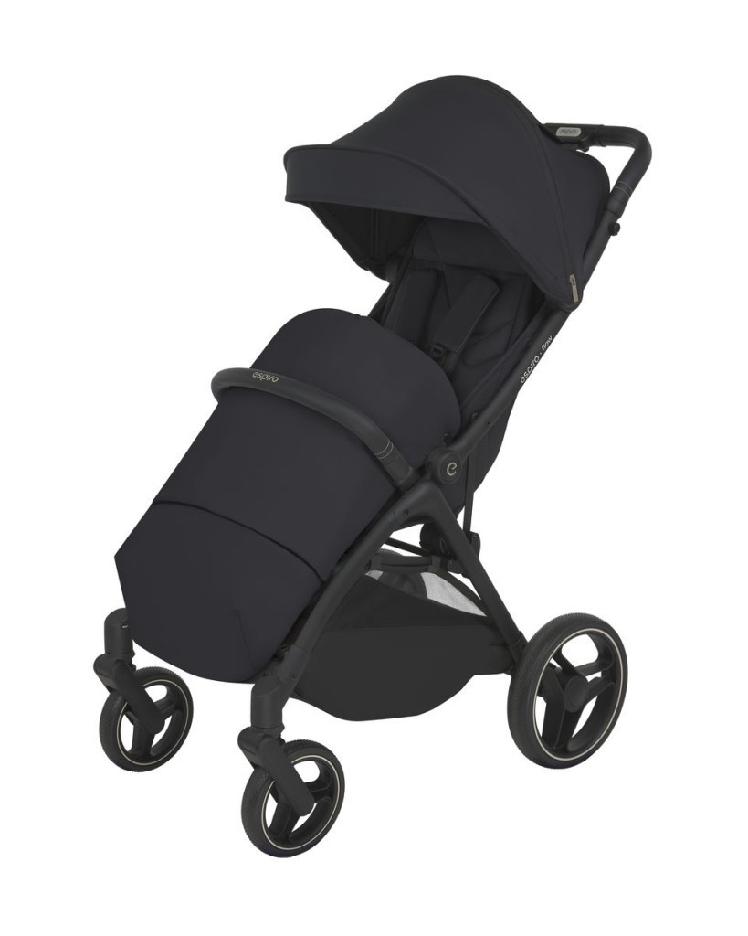 Espiro Flow sport babakocsi - 10 Timeless Black