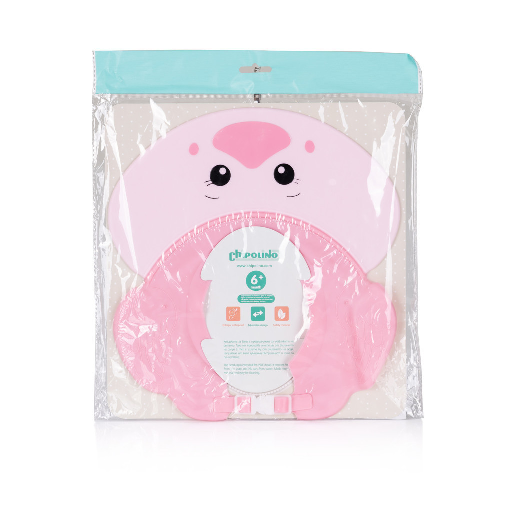 Chipolino Little Duck hajmosó karika - pink