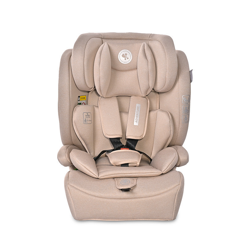 Lorelli Adventure autósülés i-Size 76-150cm - Beige (doboz nélküli)