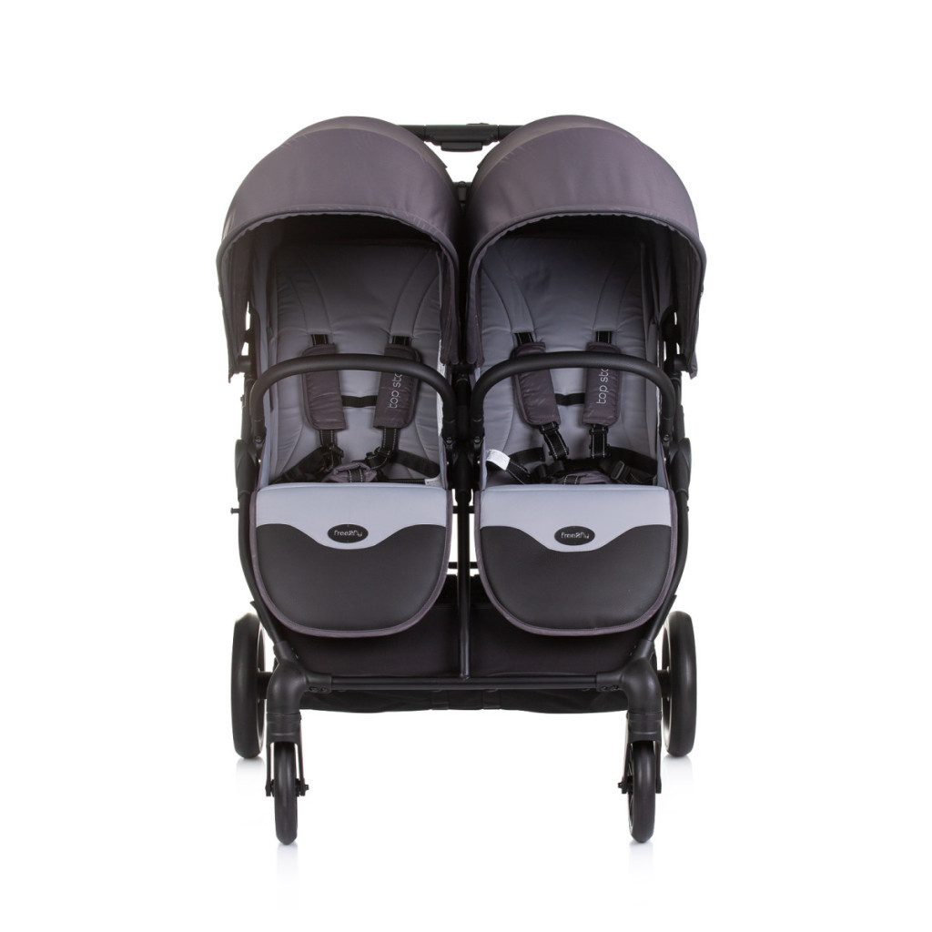 Chipolino Top Stars ikerbabakocsi - Anthracite