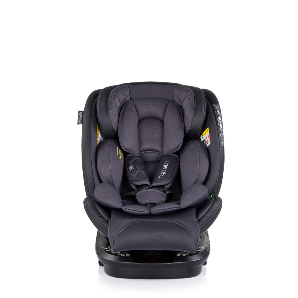 Chipolino Hypnotic autósülés I-Size 40-150cm - Anthracite