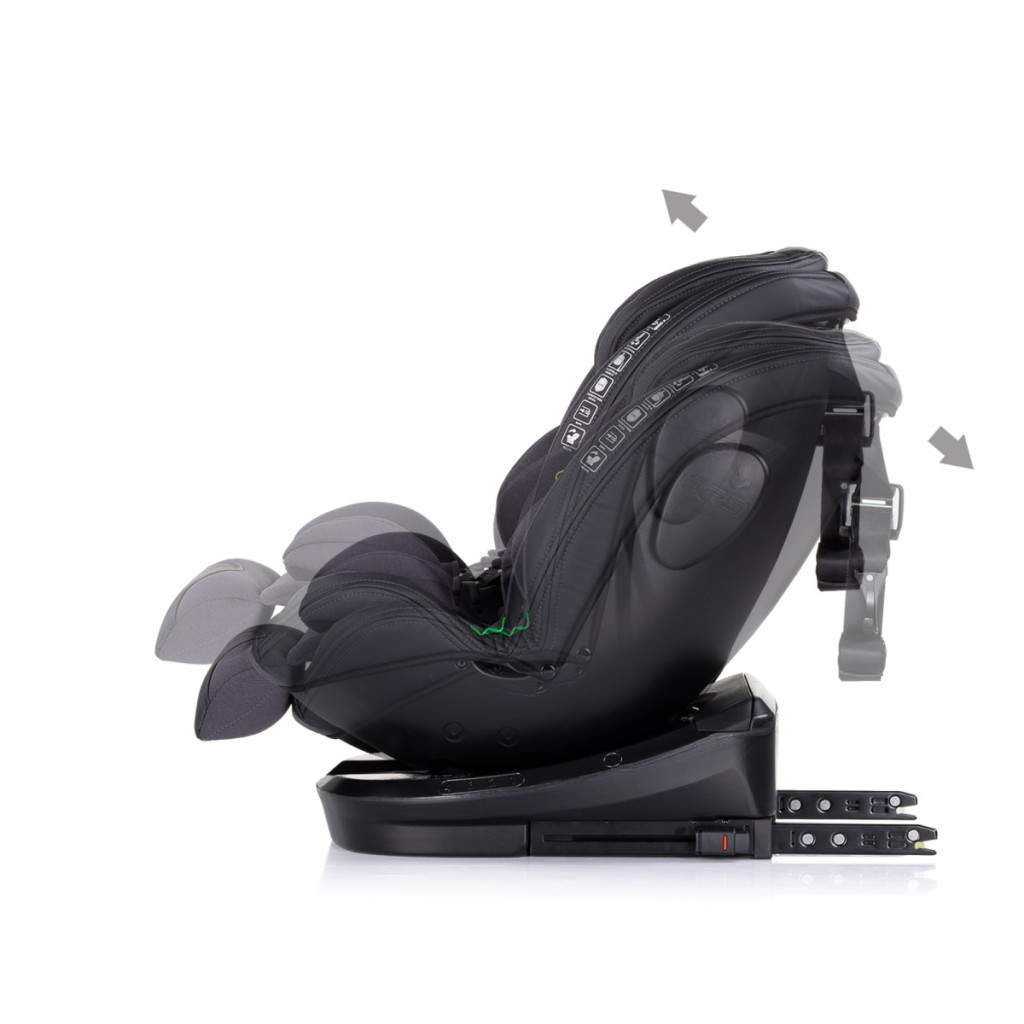 Chipolino Hypnotic autósülés I-Size 40-150cm - Anthracite