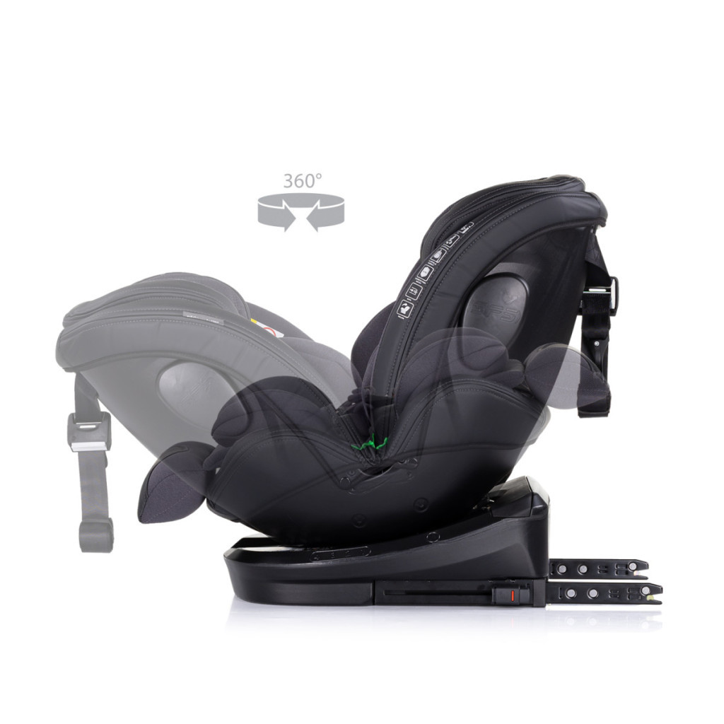Chipolino Hypnotic autósülés I-Size 40-150cm - Anthracite