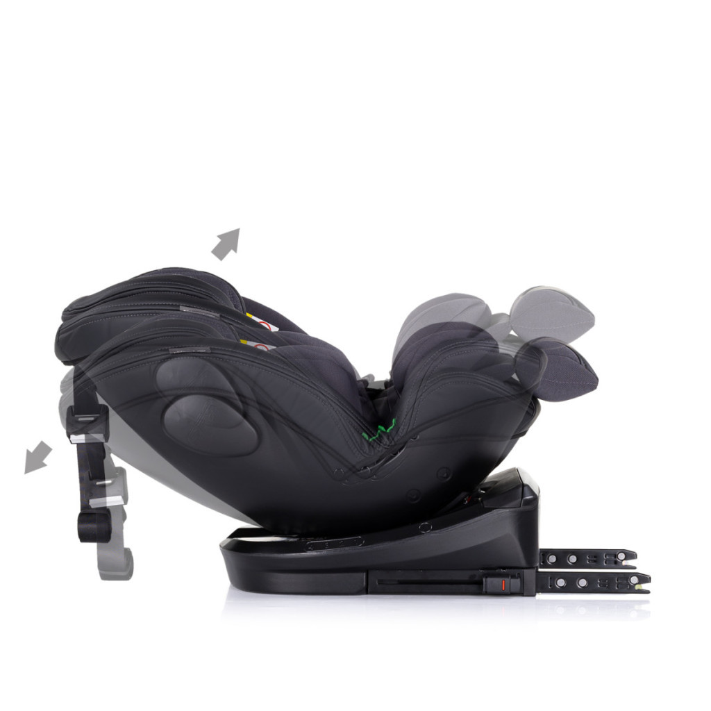 Chipolino Hypnotic autósülés I-Size 40-150cm - Anthracite