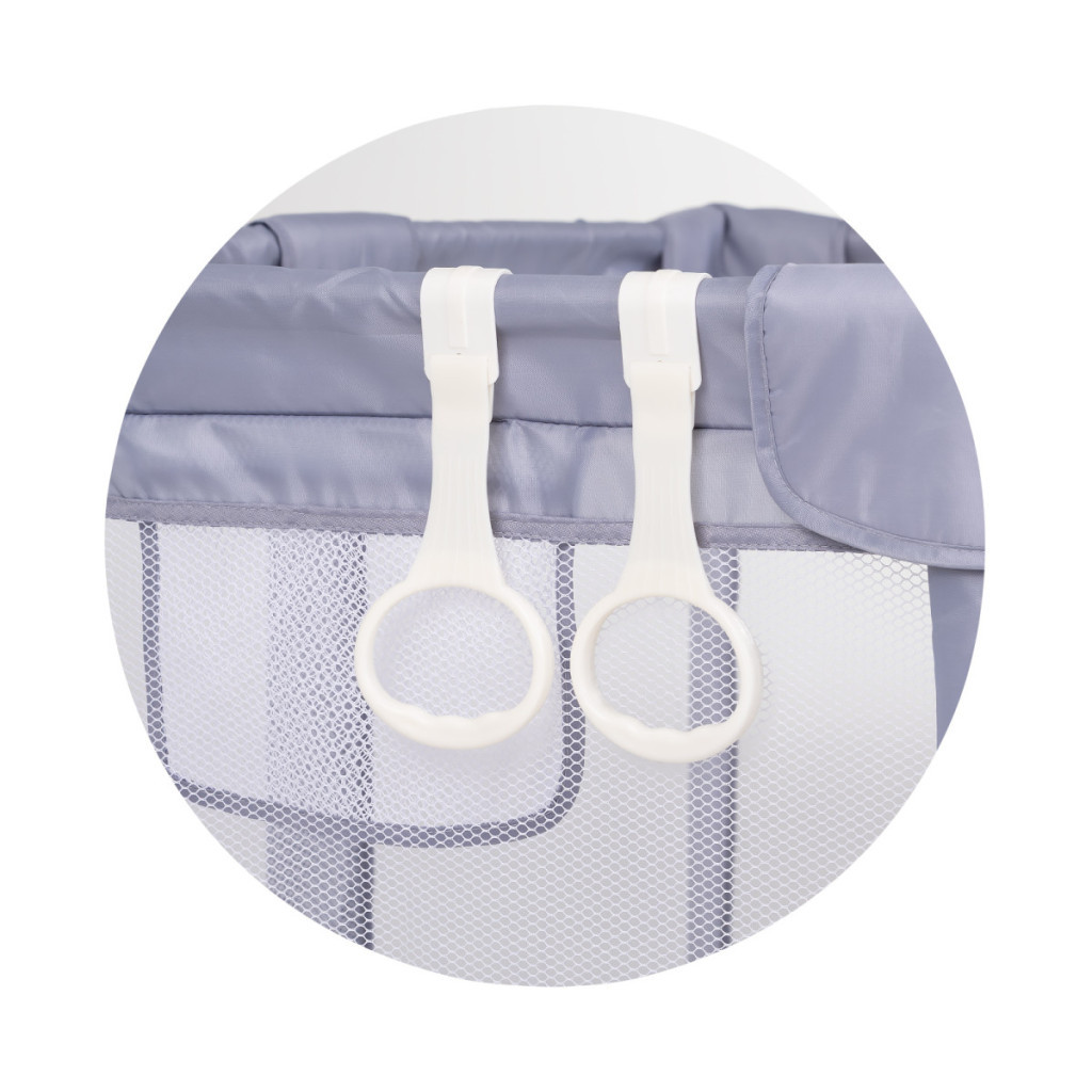 Chipolino Sienna babakarám 150x150 cm - grey