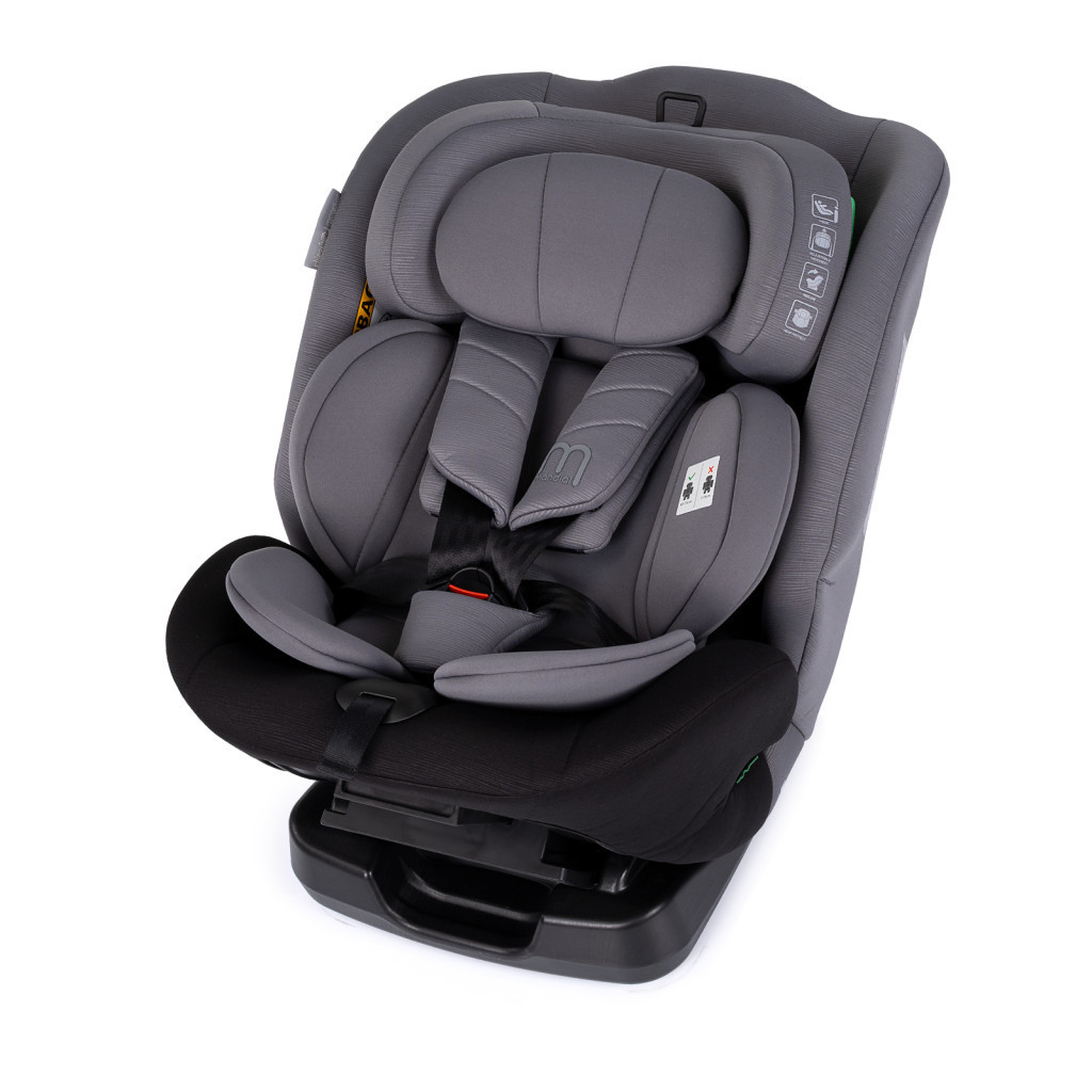 Chipolino Mondial autósülés I-Size 40-150cm - charcoal