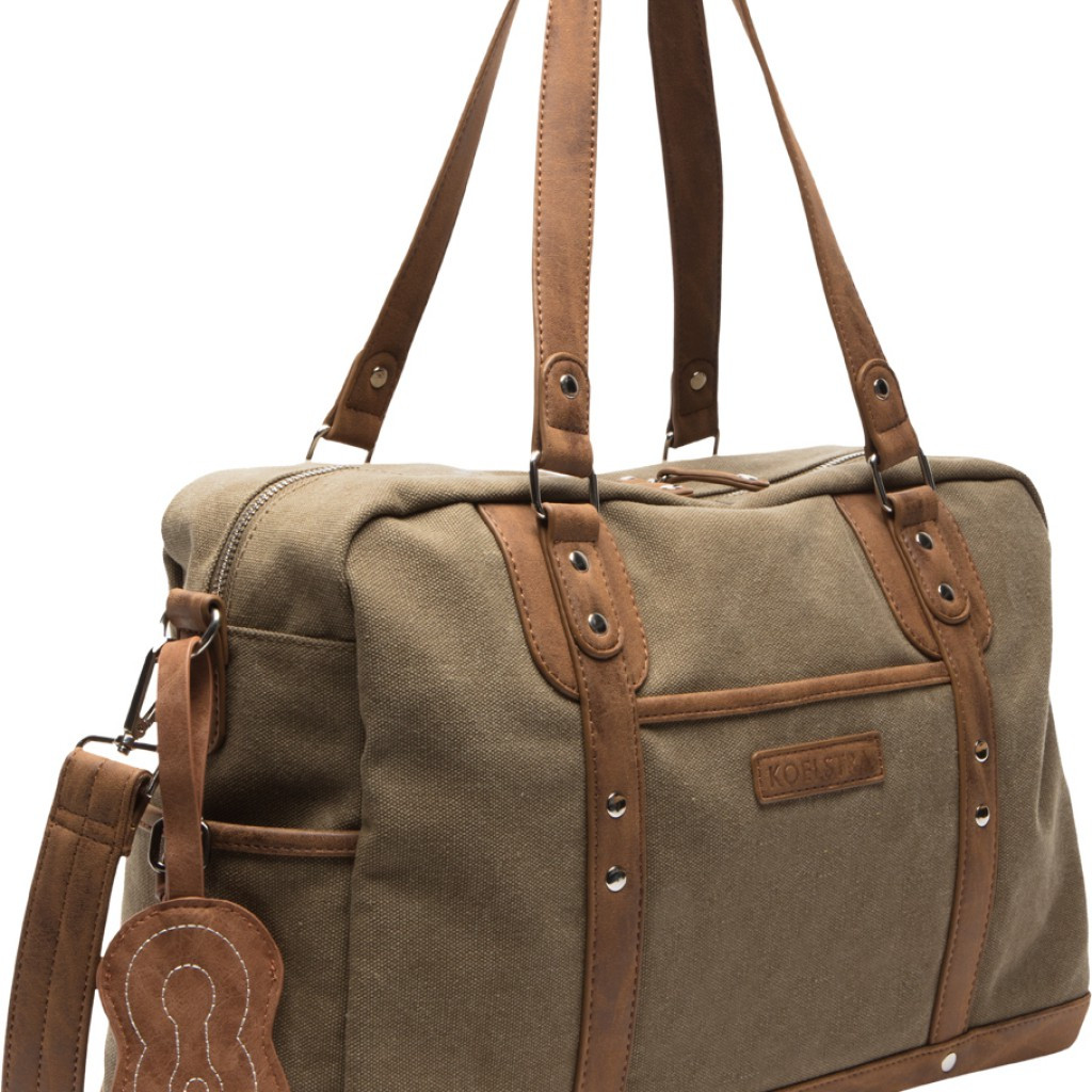 Koelstra pelenkázótáska Nenne Olive Beige