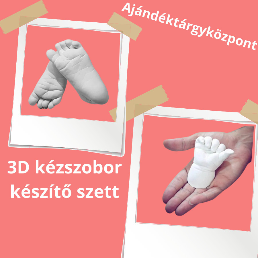 GYERMEK SZETT ⇛ 1 KÉZSZOBOR, 1 GYERMEKKÉZRŐL, VÖDÖRREL