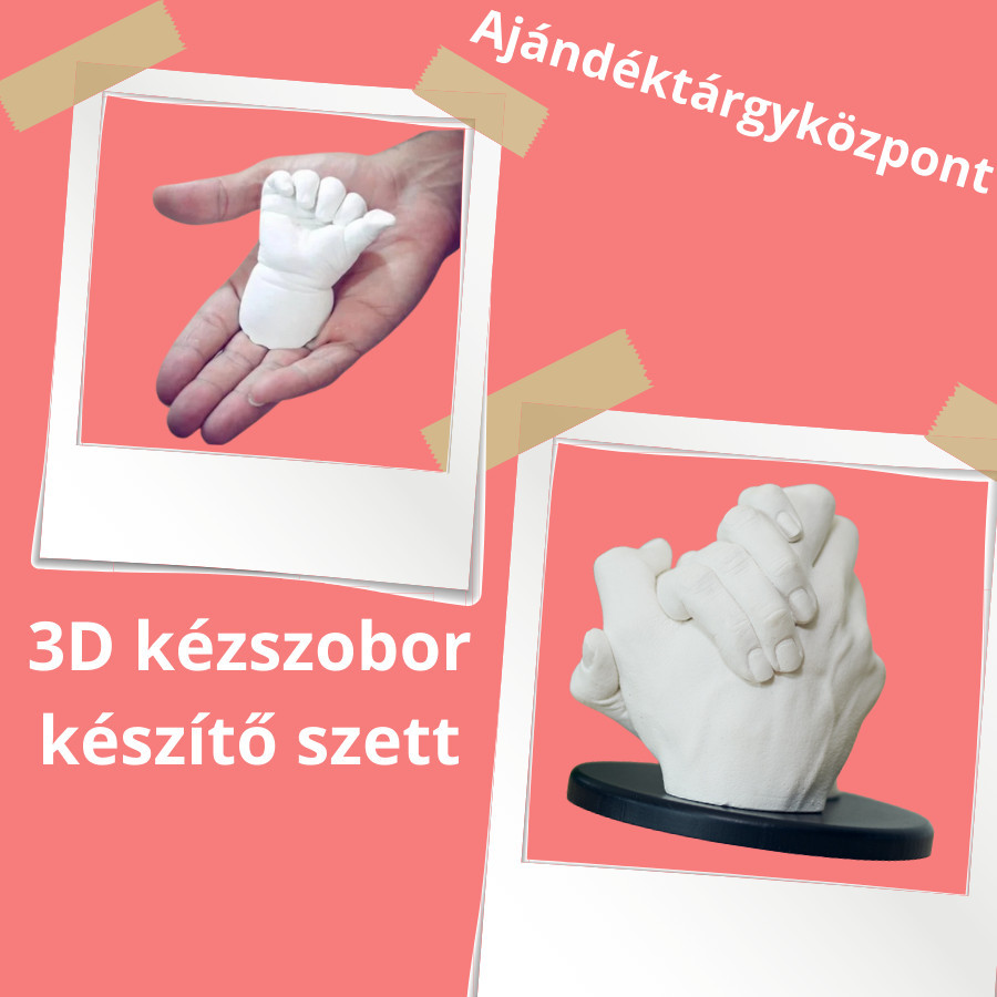 GYERMEK SZETT ⇛ 2 KÉZSZOBOR 2 GYERMEKKÉZRŐL, VÖDÖRREL