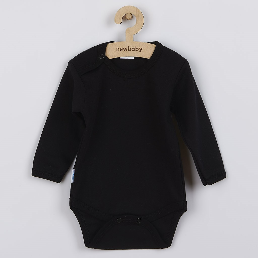 Body hosszú ujjú New Baby - fekete Body hosszú ujjú New Baby - fekete