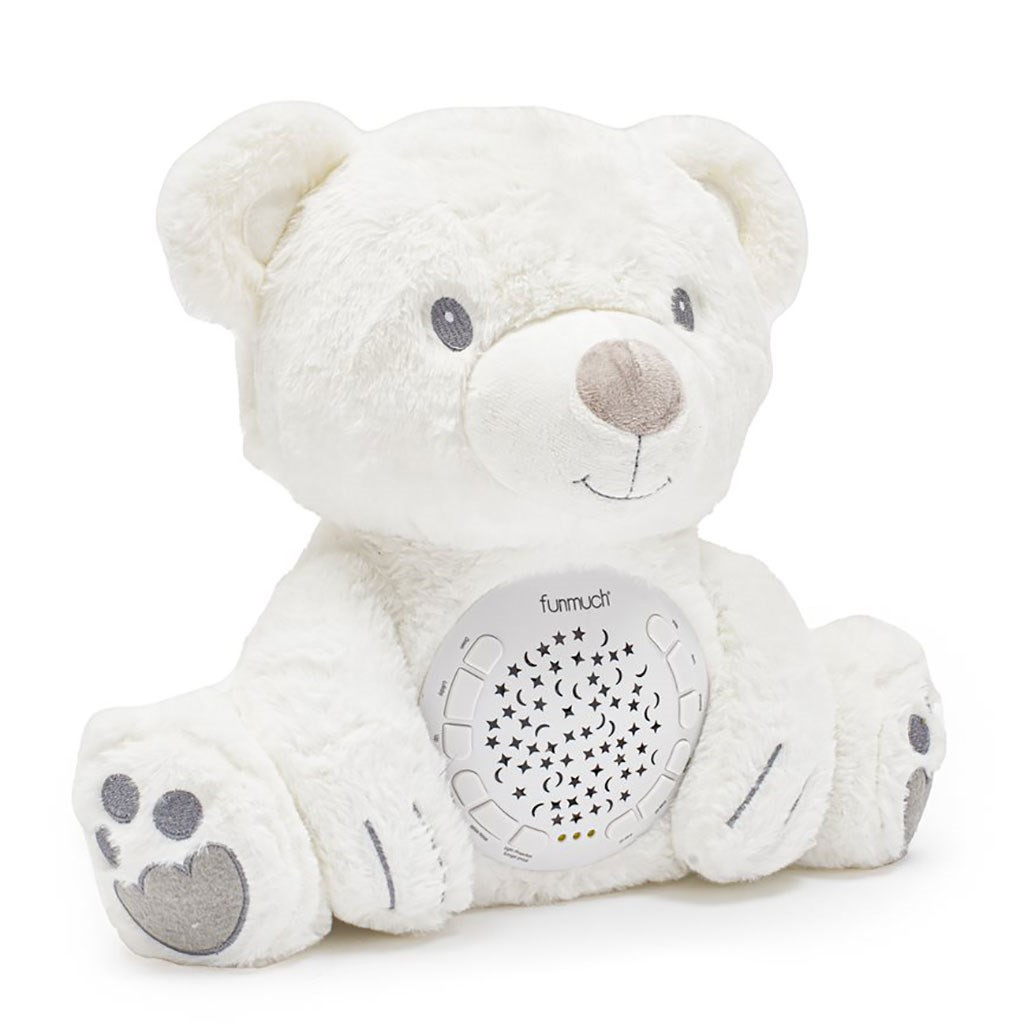 Plüss jegesmedve kivetítővel és zenével Baby Mix Plüss jegesmedve kivetítővel és zenével Baby Mix
