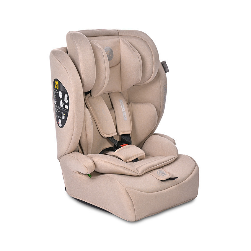 Lorelli Adventure autósülés i-Size 76-150cm - Beige (doboz nélküli)