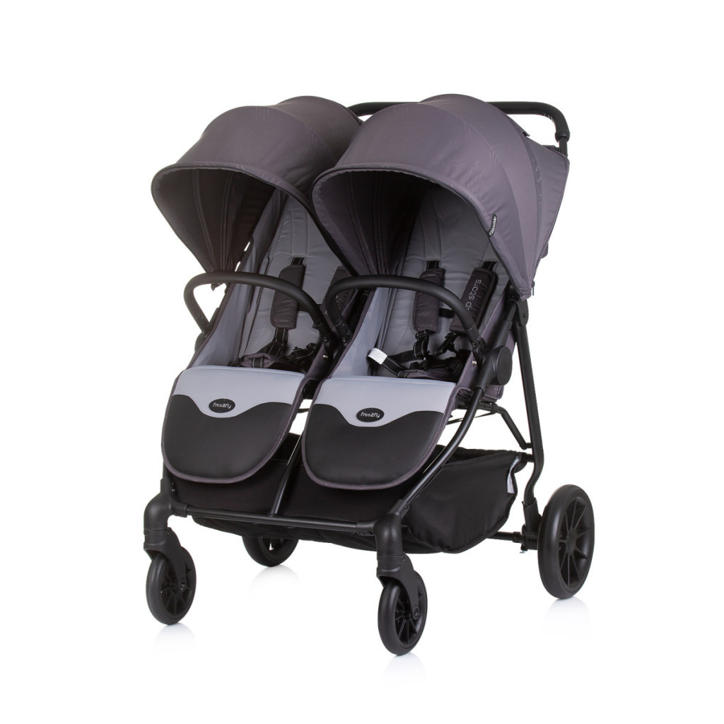 Chipolino Top Stars ikerbabakocsi - Anthracite