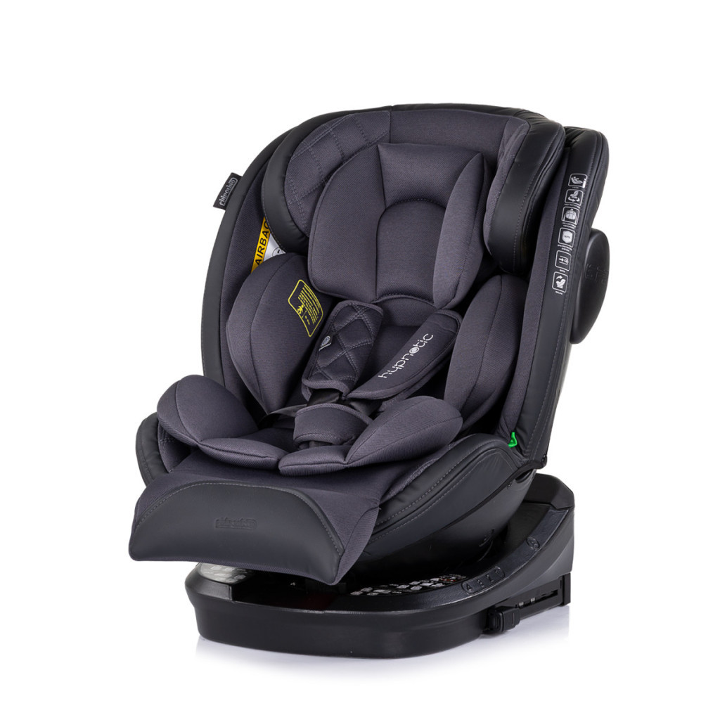 Chipolino Hypnotic autósülés I-Size 40-150cm - Anthracite