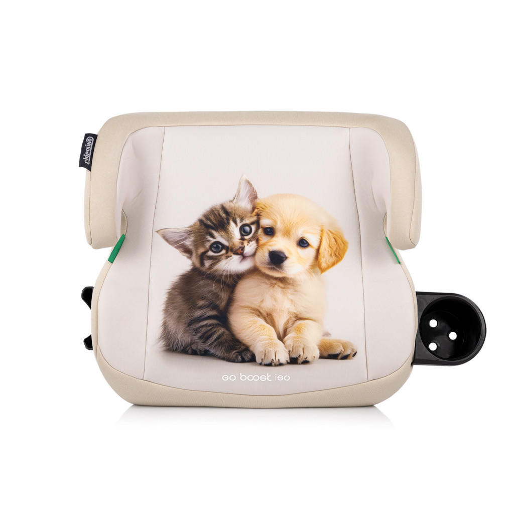 Chipolino Go Boost Iso autós ülésmagasító 125-150 cm - kitten&puppy