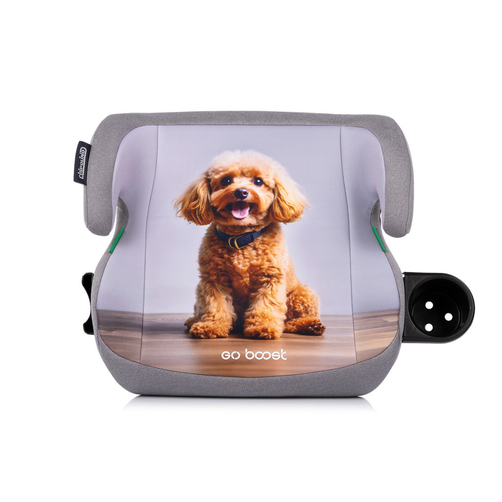 Chipolino Go Boost autós ülésmagasító 125-150 cm - poodle