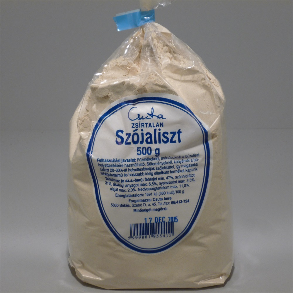 Csuta zsírtalan szójaliszt 500 g, RAKTÁRON