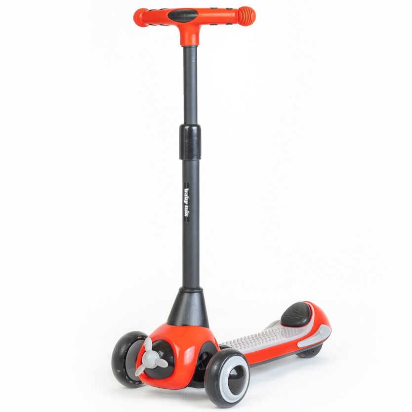 Gyermek elektromos roller Baby Mix Moovi piros, Raktáron!