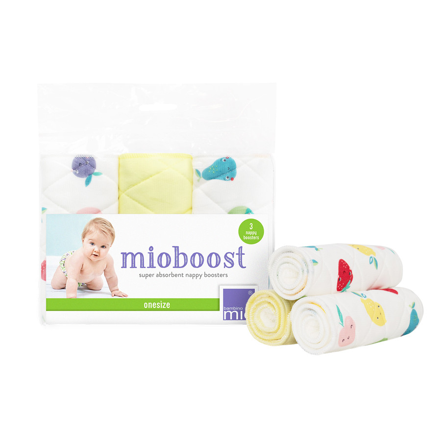 Bambino Mio Mio Boost nedvszívó pelenkabetét Cute Fruit, RAKTÁRON